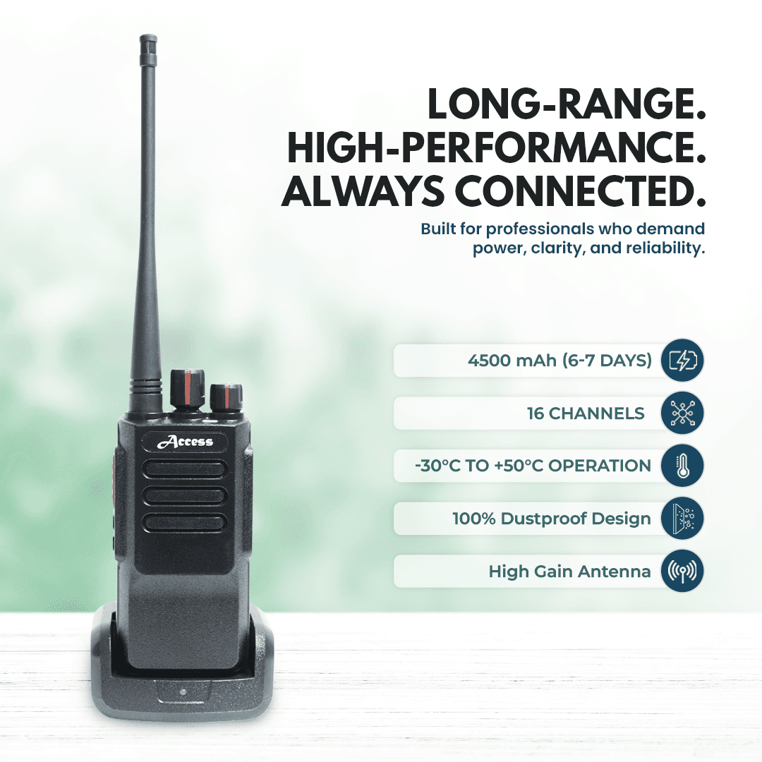 Access P9 Profession Transceiver Walkie Talkie thumbnail 3
