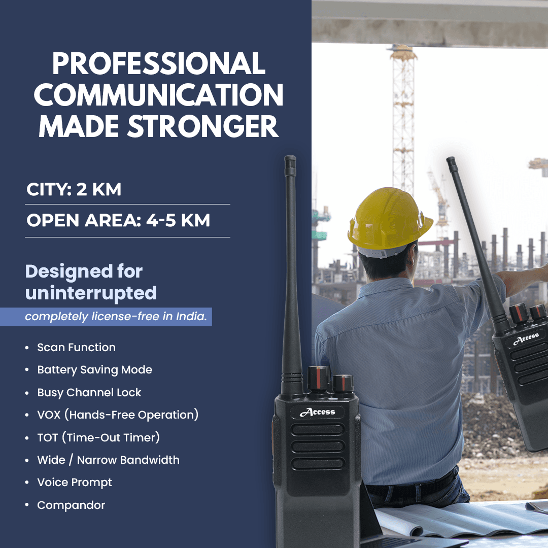 Access P9 Profession Transceiver Walkie Talkie thumbnail 4