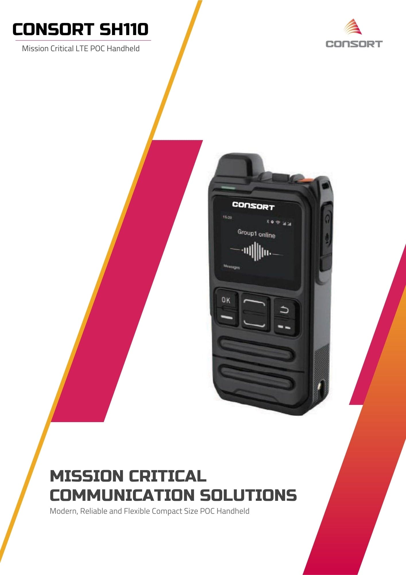 Consort Company SIM Based Walkie Talkie